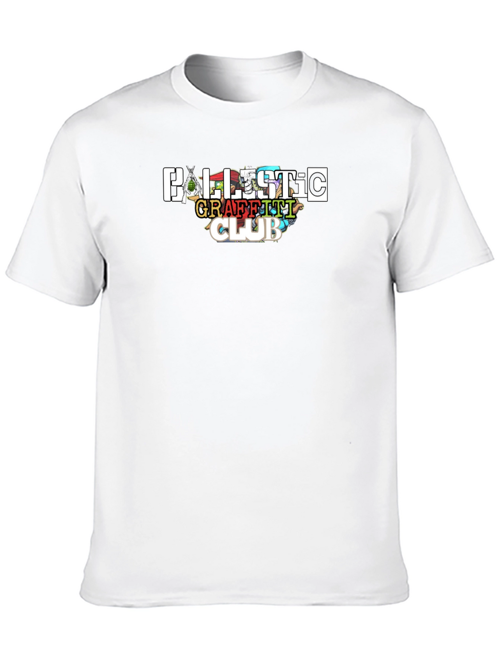 Ballistic Graffiti Club Black T-Shirt