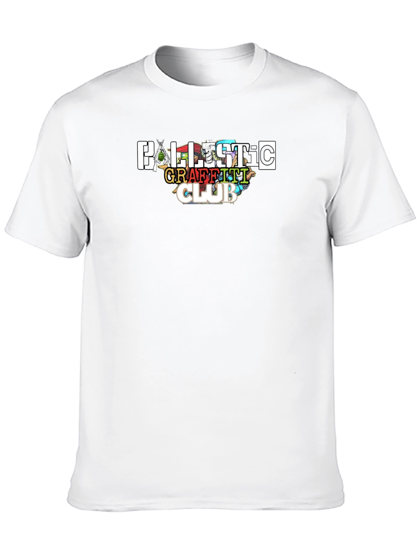 Ballistic Graffiti Club Black T-Shirt