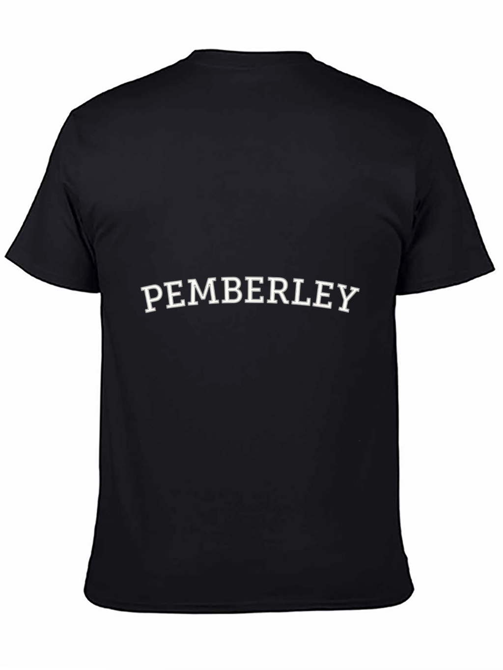 Pemberley Graphic Tee - Jane Austen Inspired Black T-Shirt