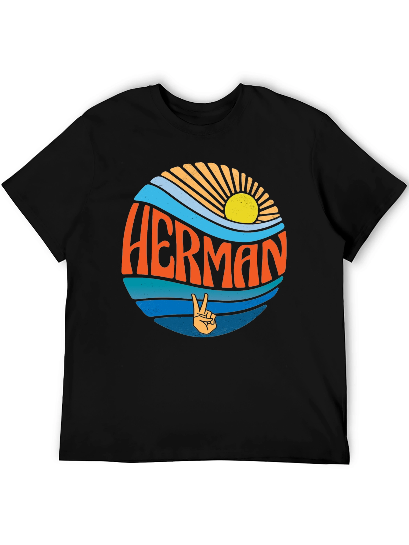 Retro HERMAN T-Shirt - Peace & Sunshine