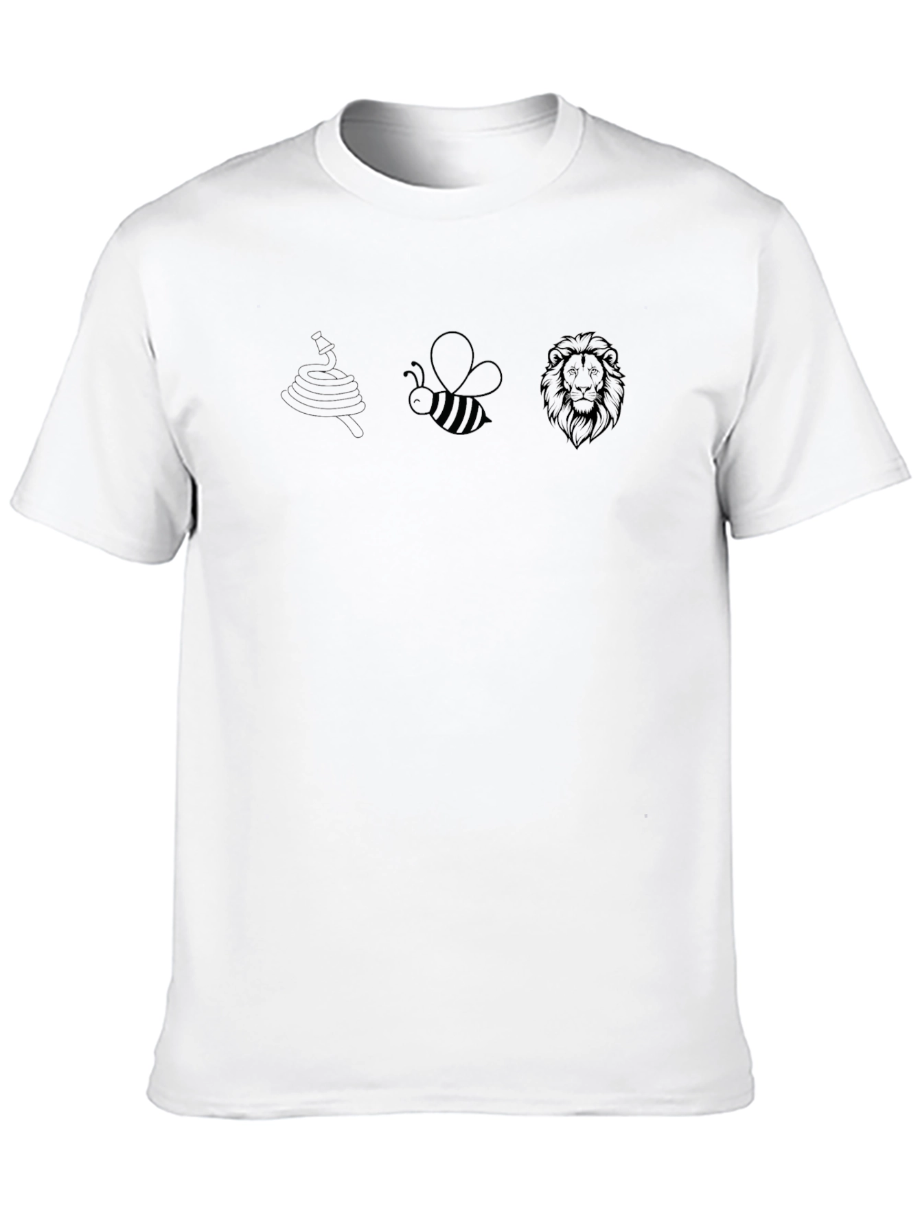 Symbol Graphic Black T-Shirt