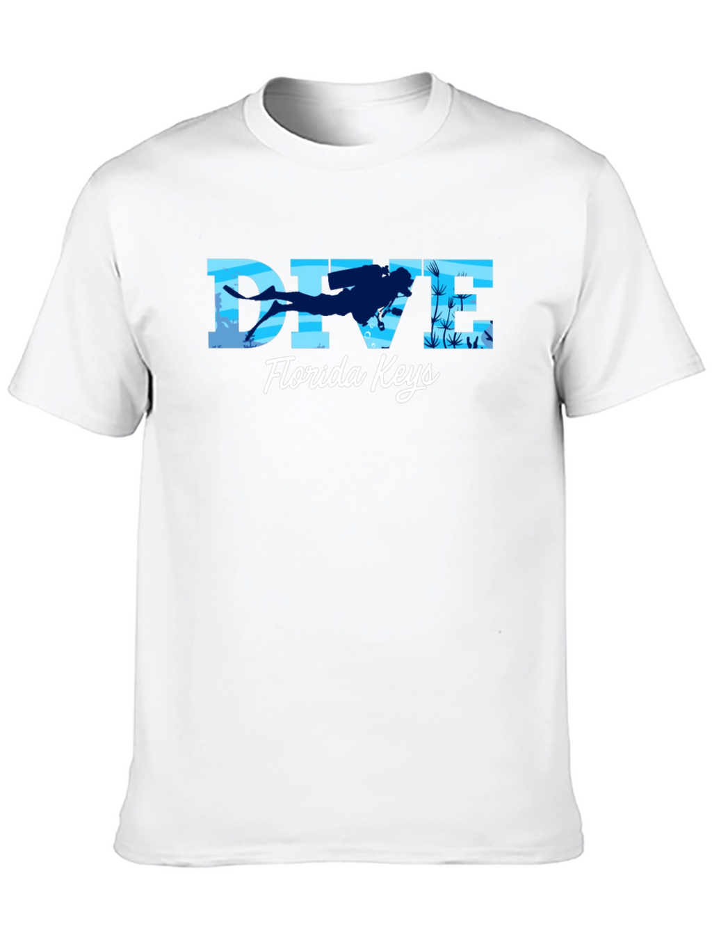 Dive Florida Keys Black T-Shirt