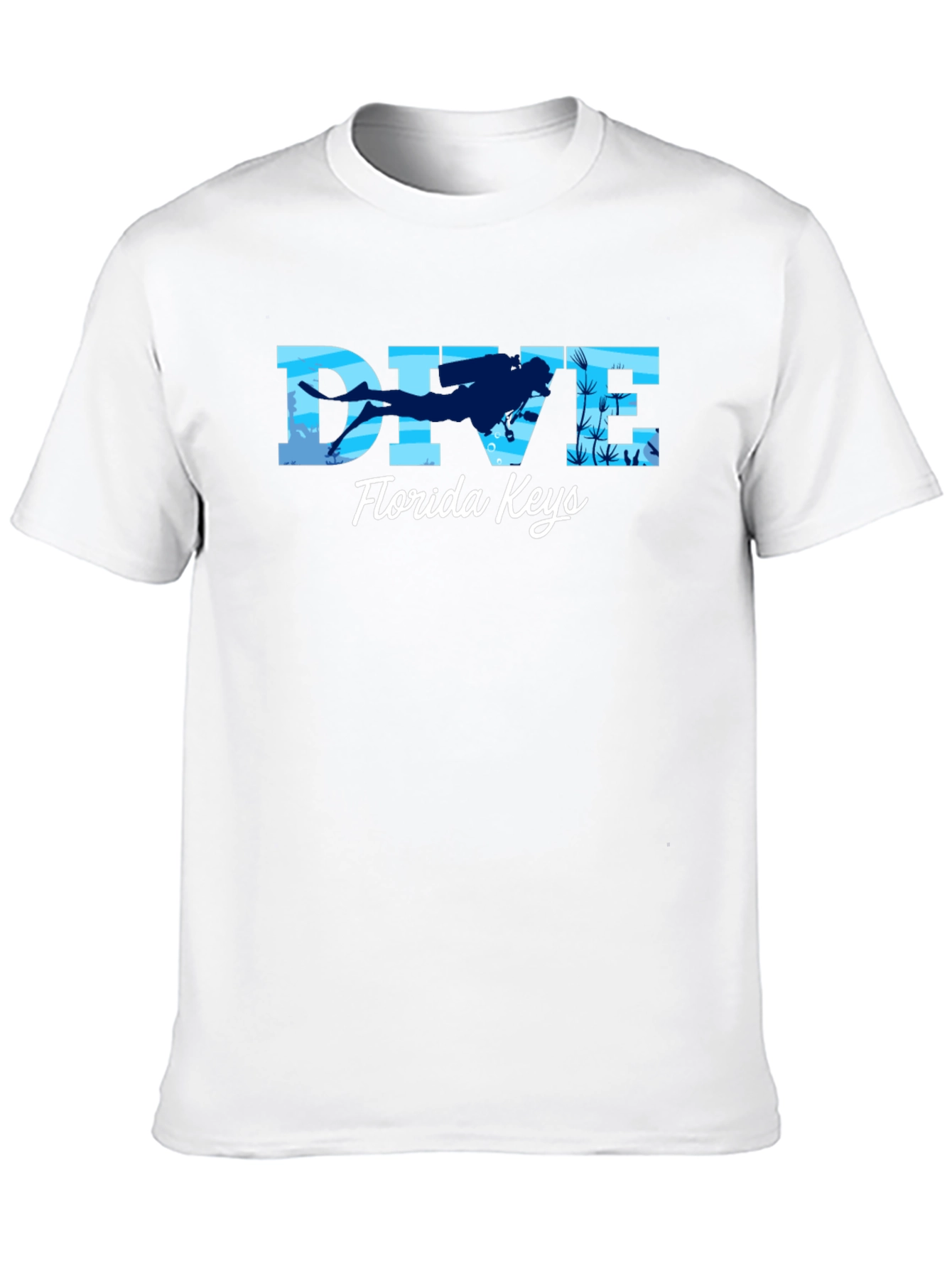 Dive Florida Keys Black T-Shirt