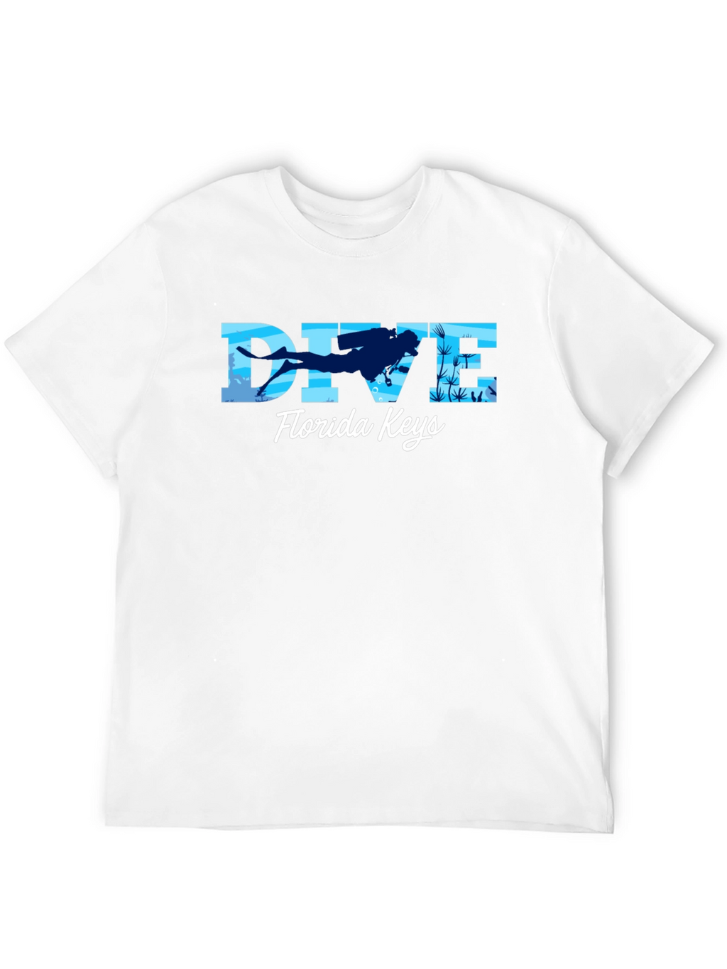 Dive Florida Keys Black T-Shirt
