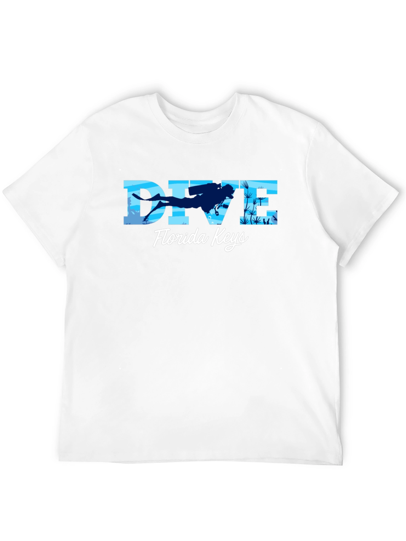 Dive Florida Keys Black T-Shirt