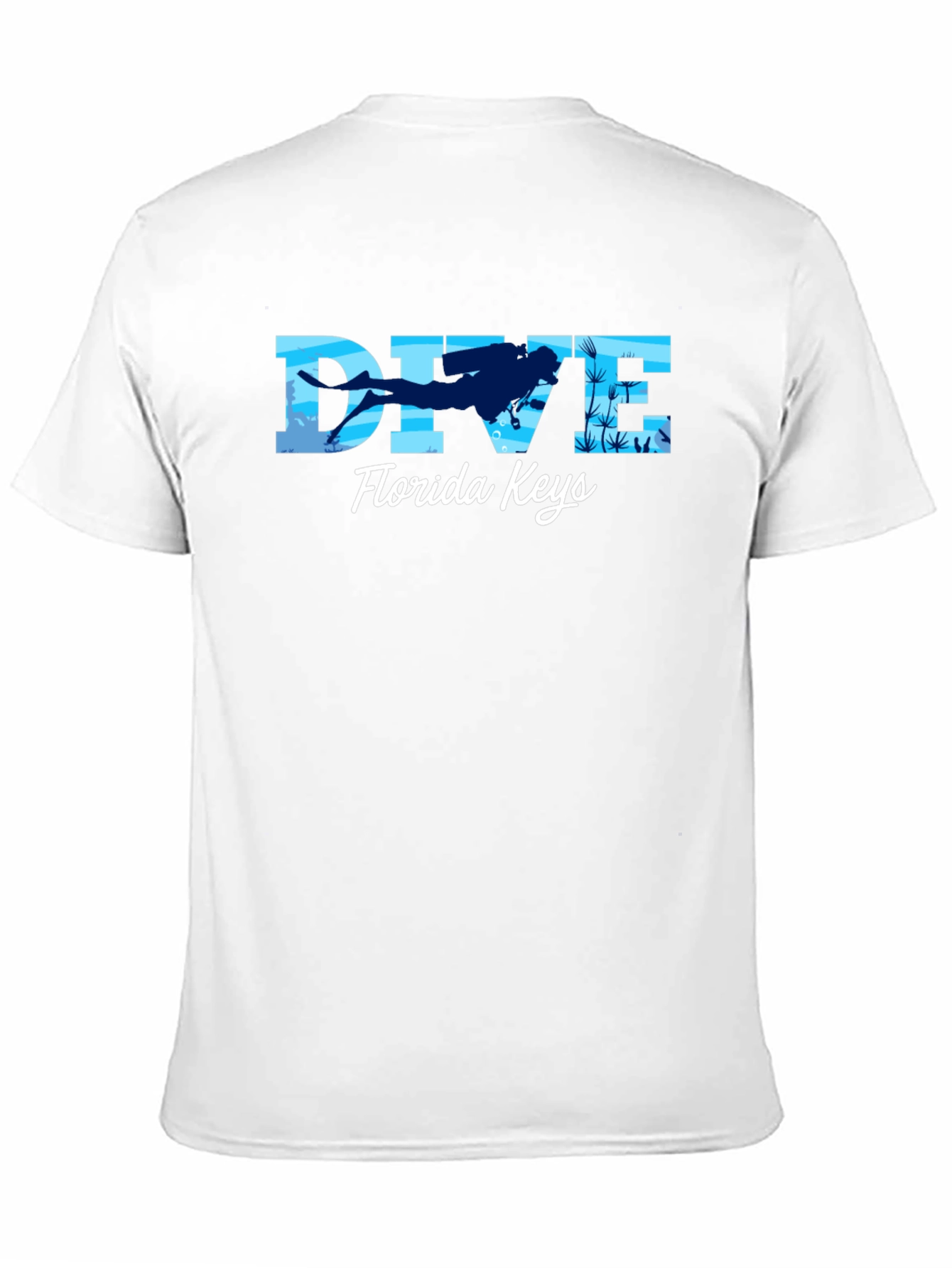 Dive Florida Keys Black T-Shirt