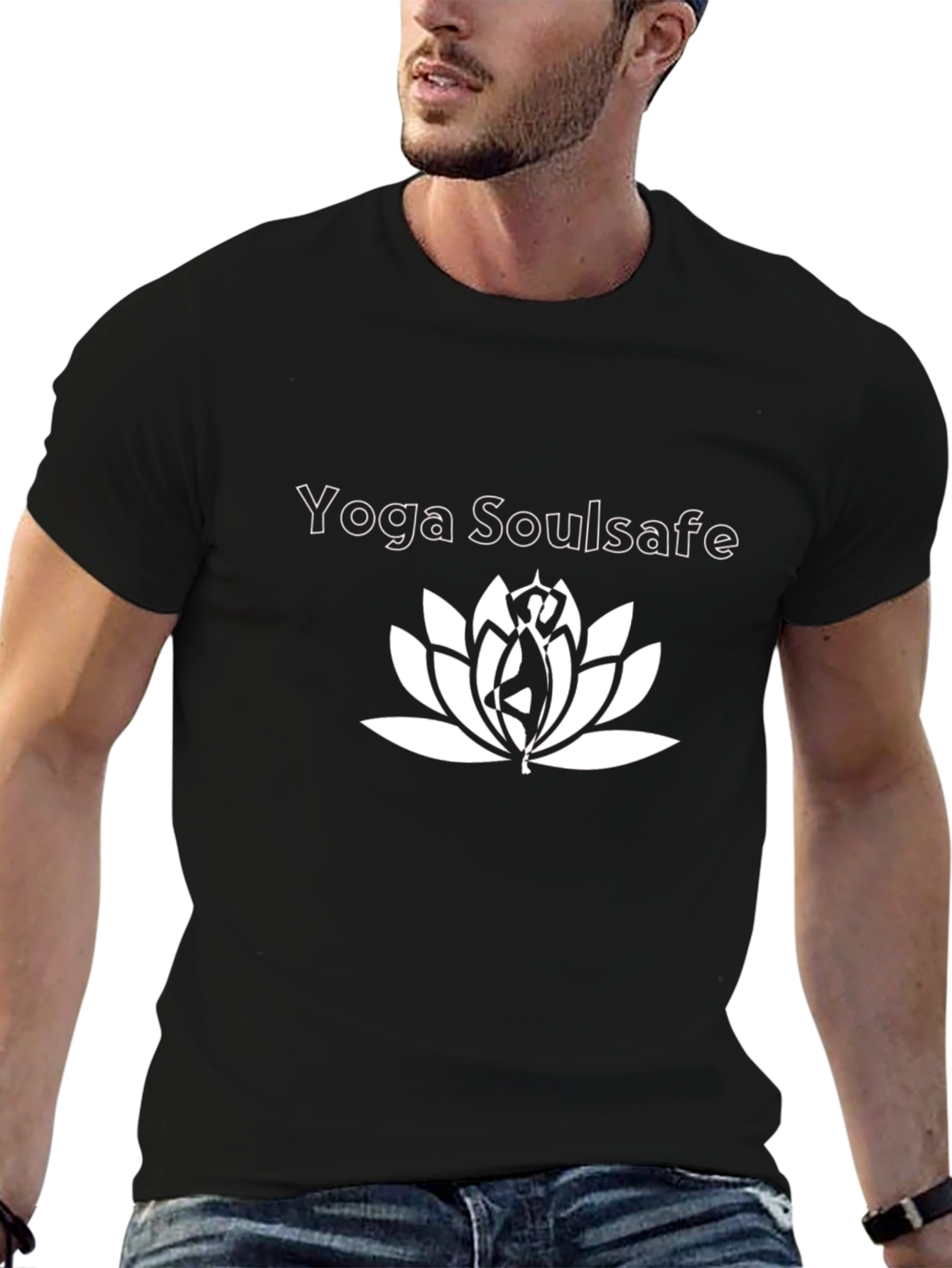 Yoga Soulsafe Graphic T-Shirt - Black