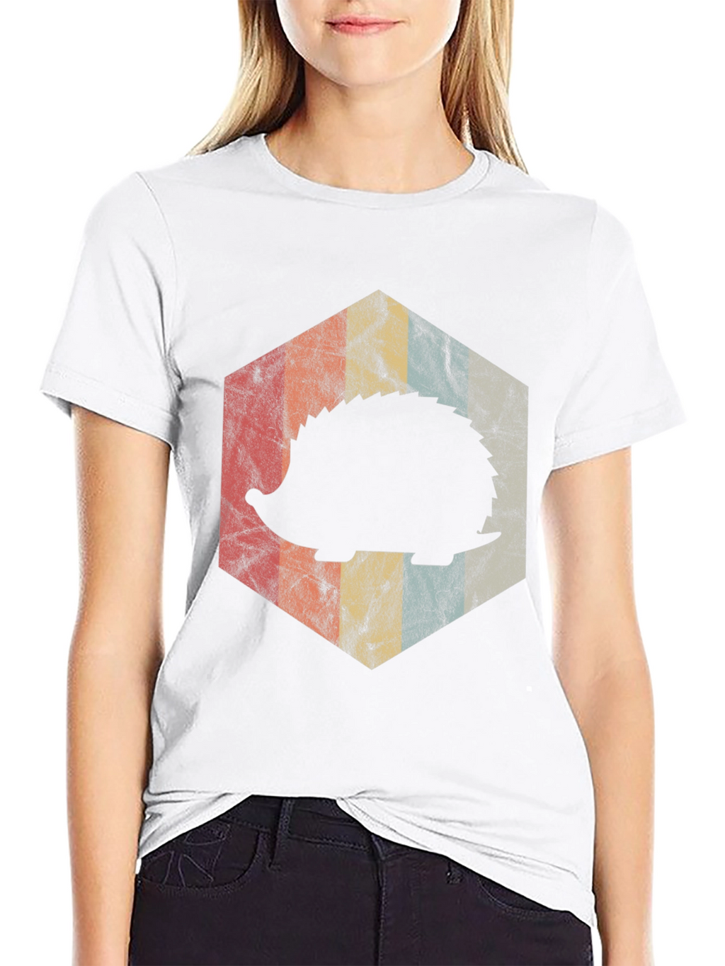 Retro Hedgehog Graphic Tee