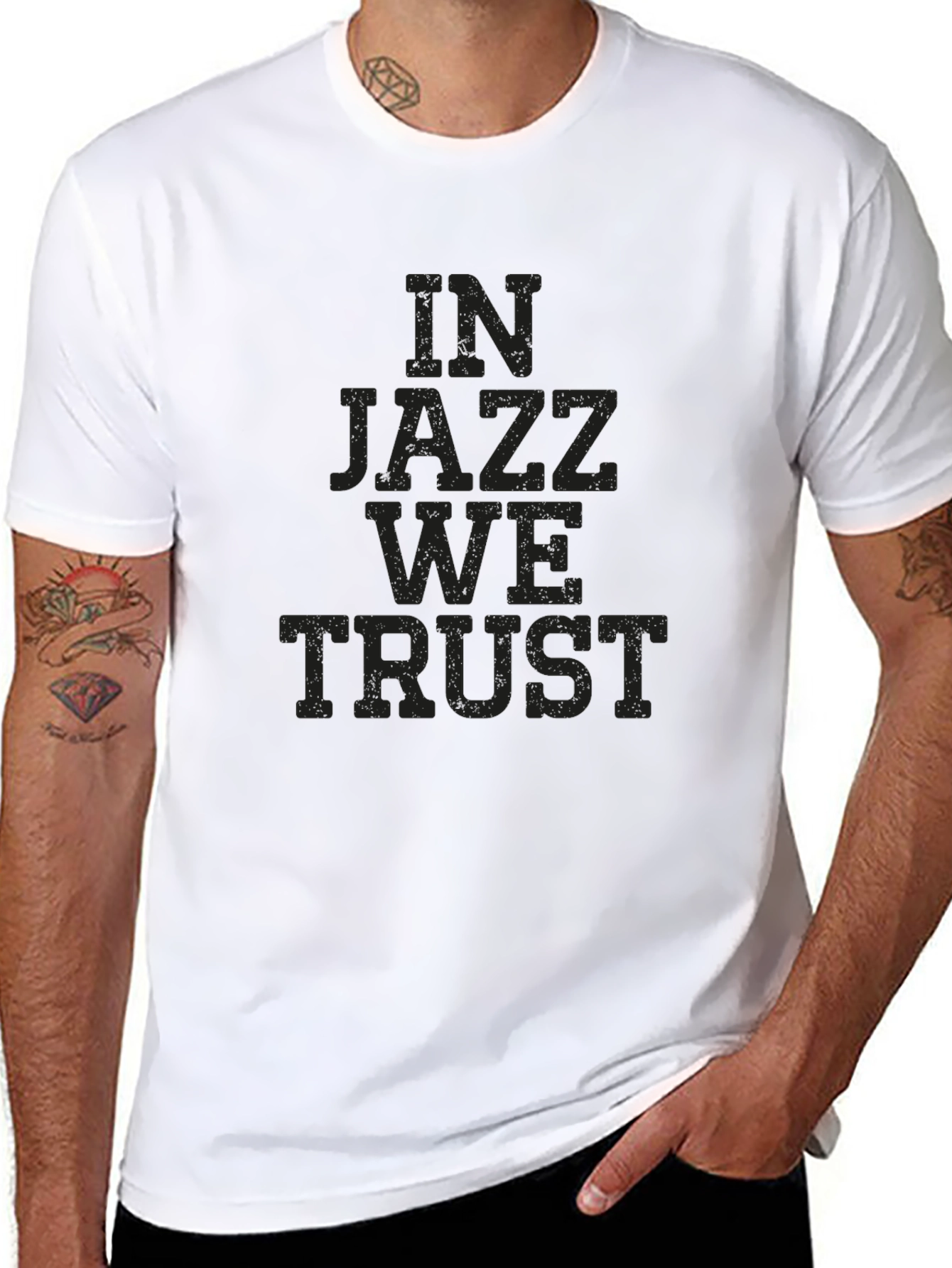 In Jazz We Trust - Graphic Tee
