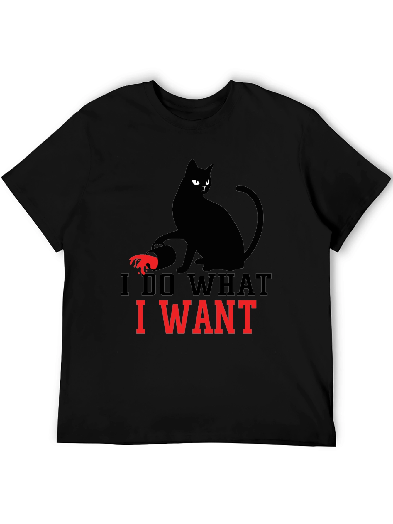 I Do What I Want Cat T-Shirt