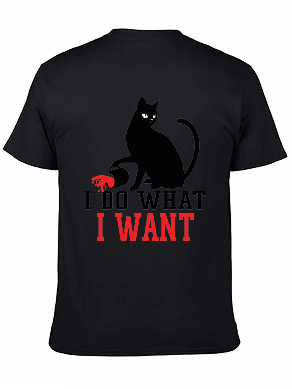 I Do What I Want Cat T-Shirt