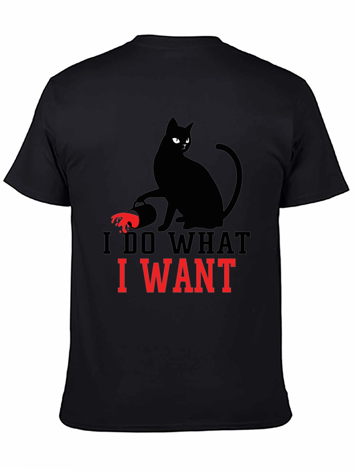 I Do What I Want Cat T-Shirt