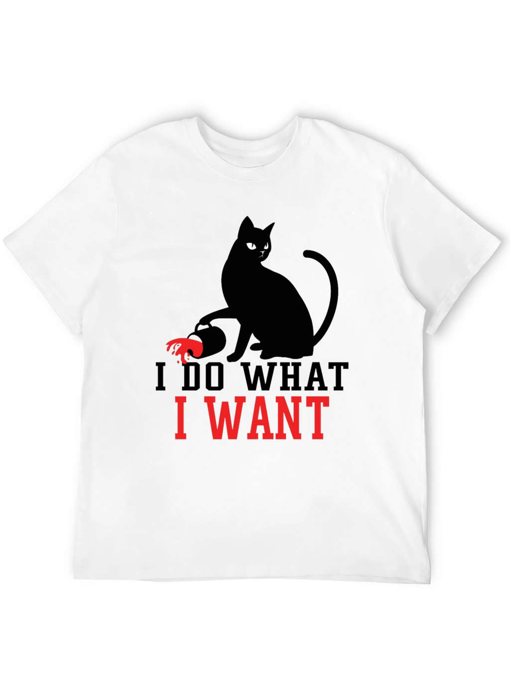 I Do What I Want Cat T-Shirt