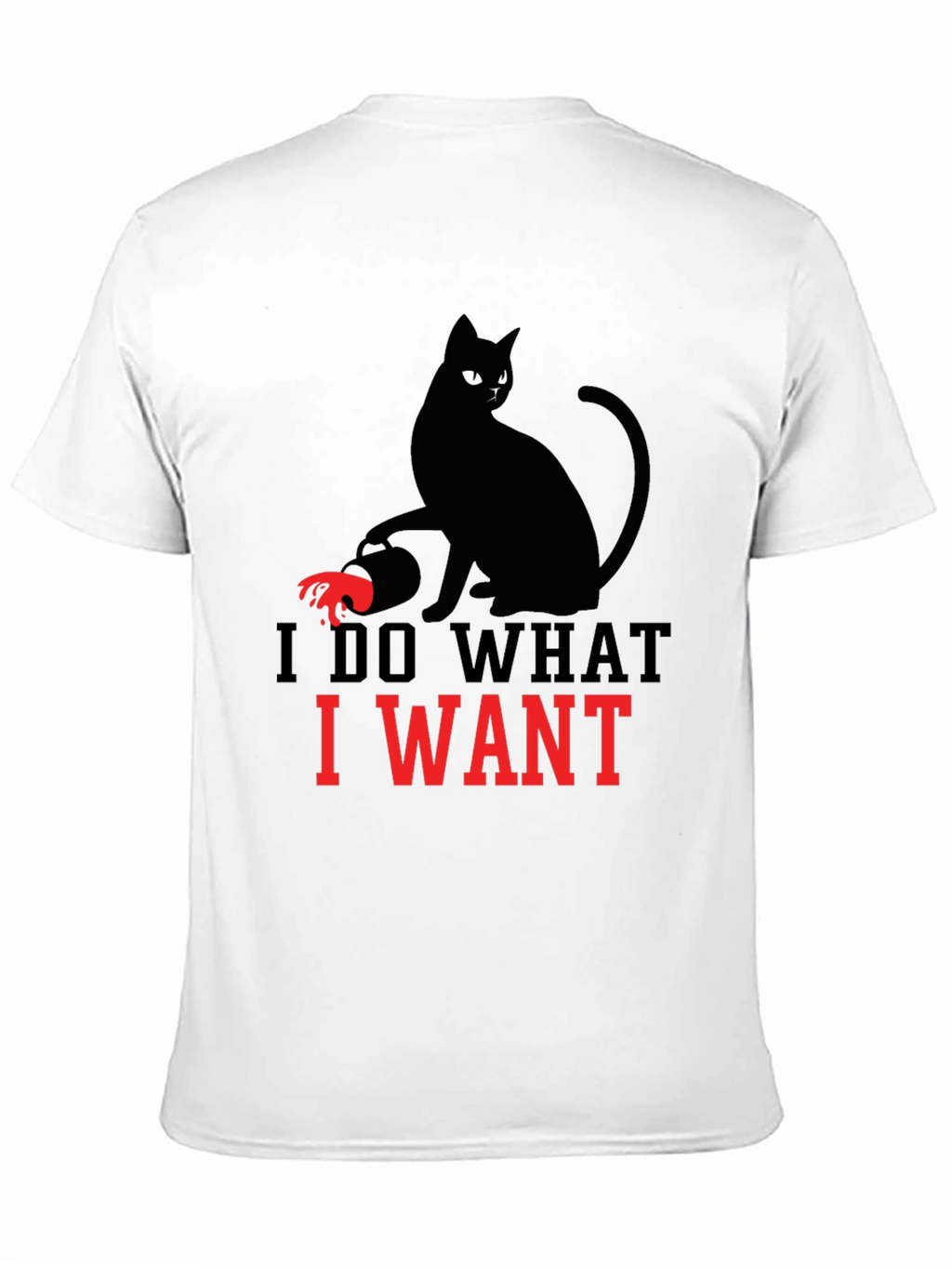 I Do What I Want Cat T-Shirt