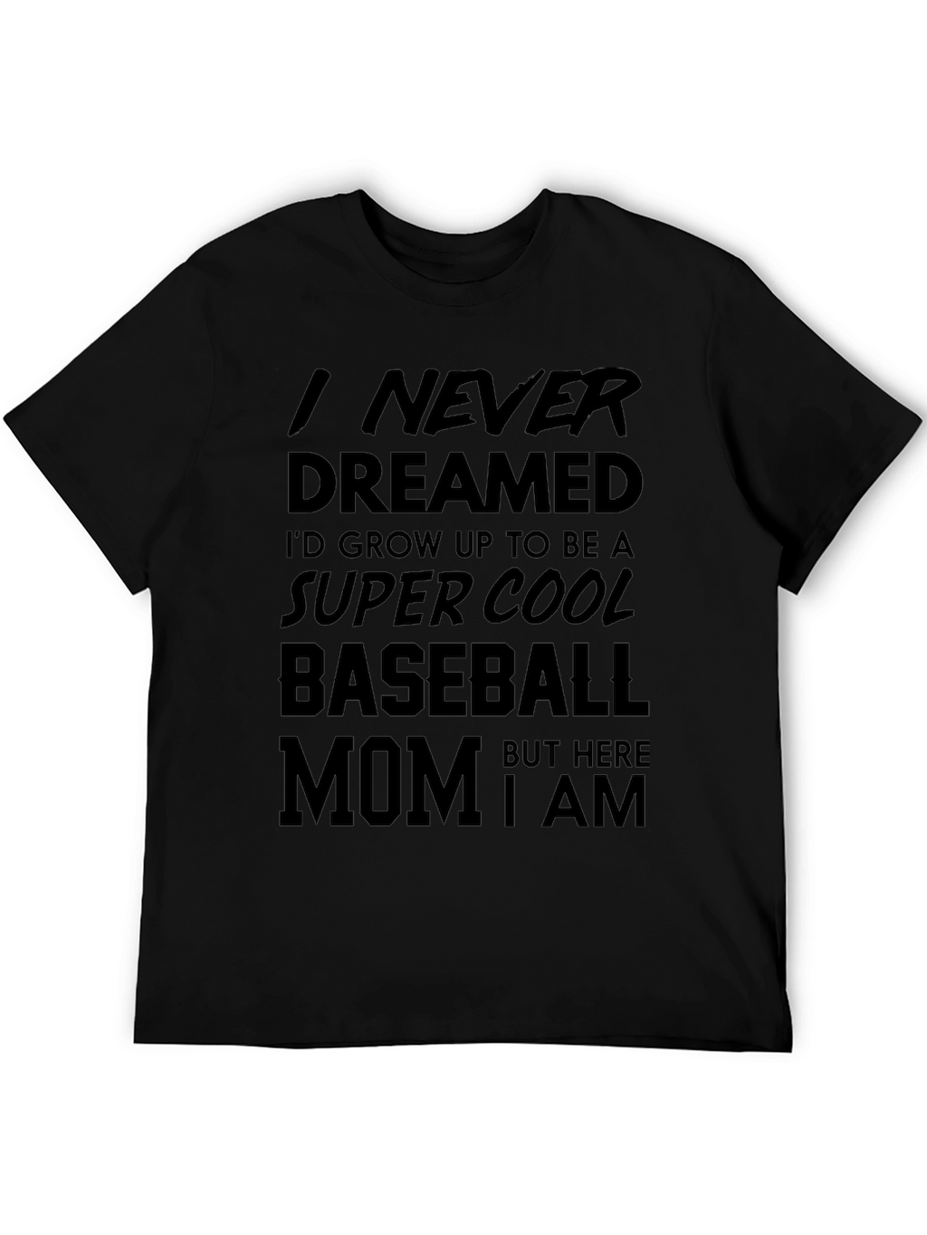 Super Cool Baseball Mom T-Shirt