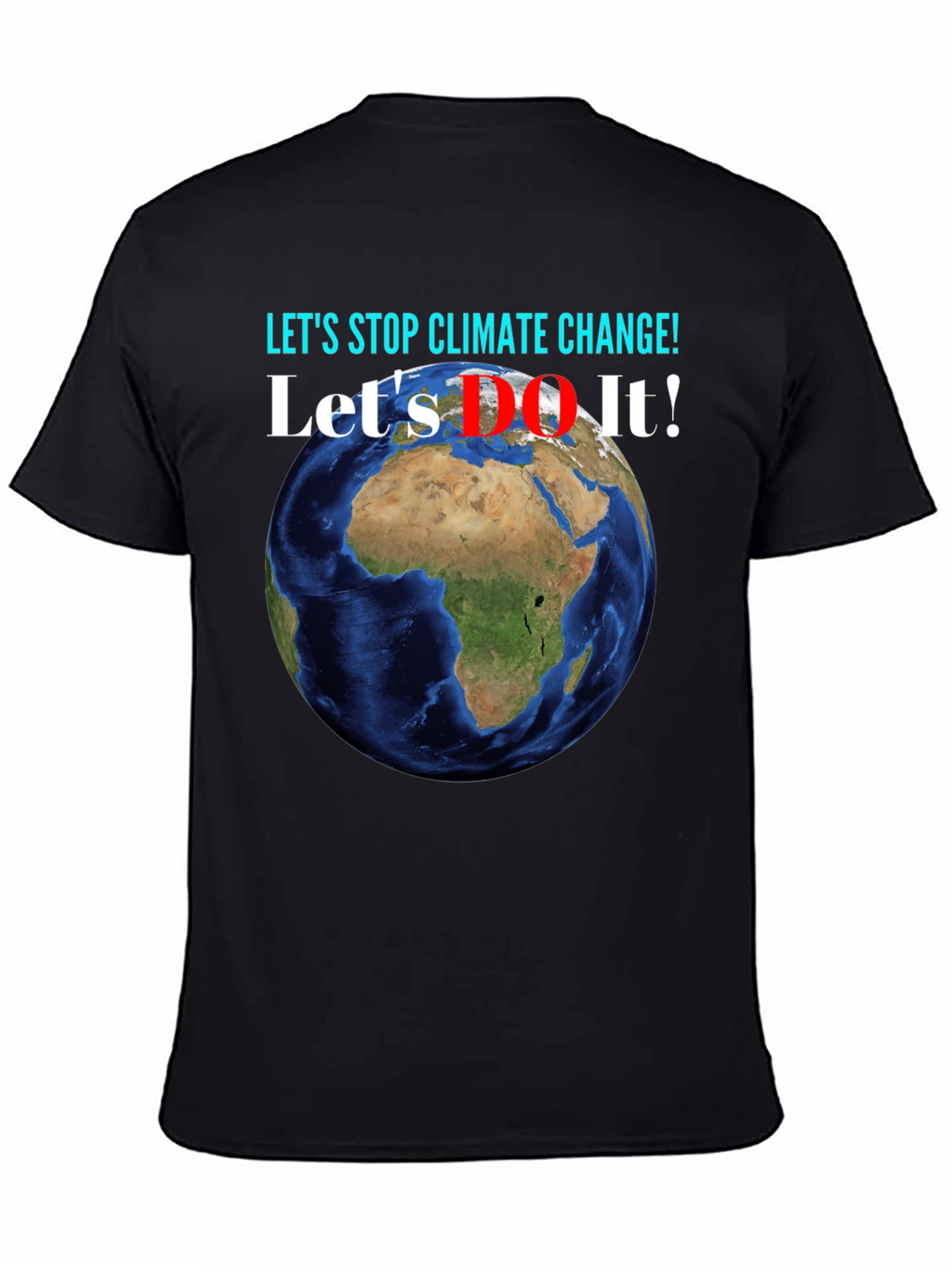 Climate Change Awareness Earth Graphic T-Shirt