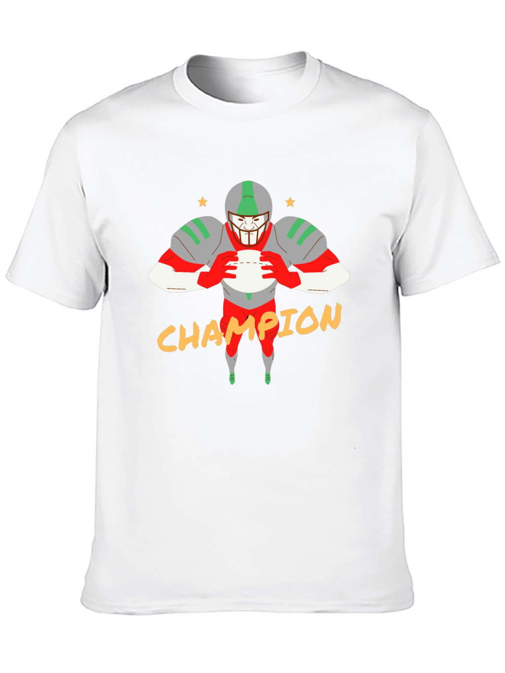 Champion Football Graphic Tee - Black
