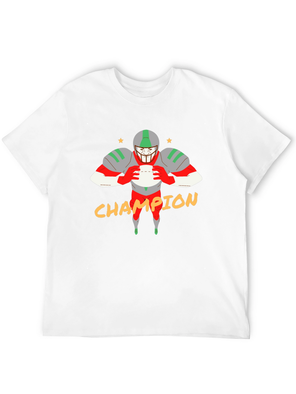Champion Football Graphic Tee - Black