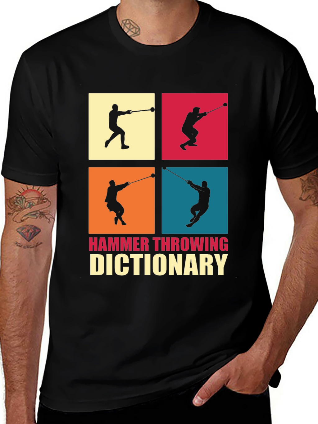 Hammer Throwing Dictionary Graphic Tee
