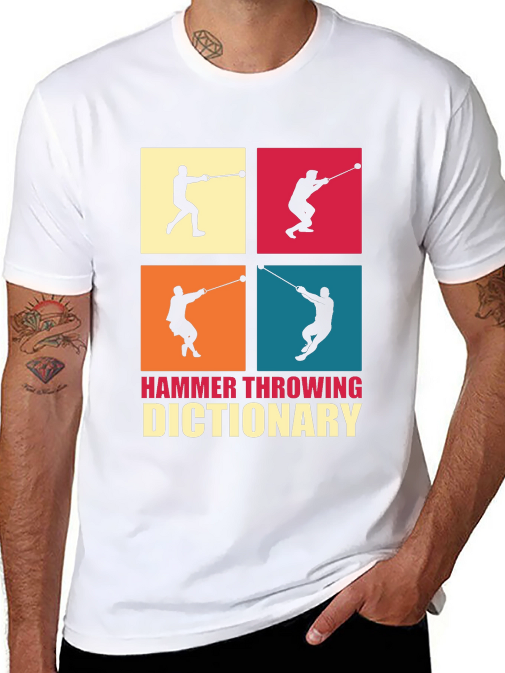 Hammer Throwing Dictionary Graphic Tee