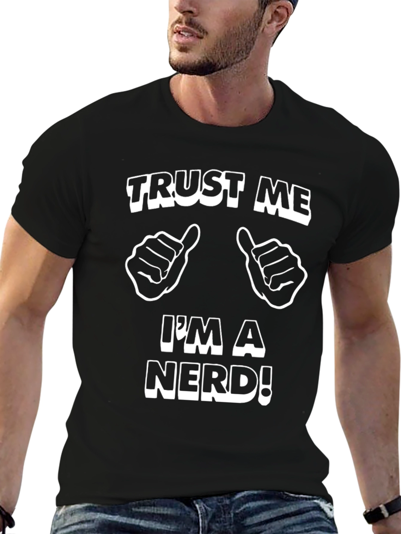 Trust Me Im A Nerd Graphic Tee