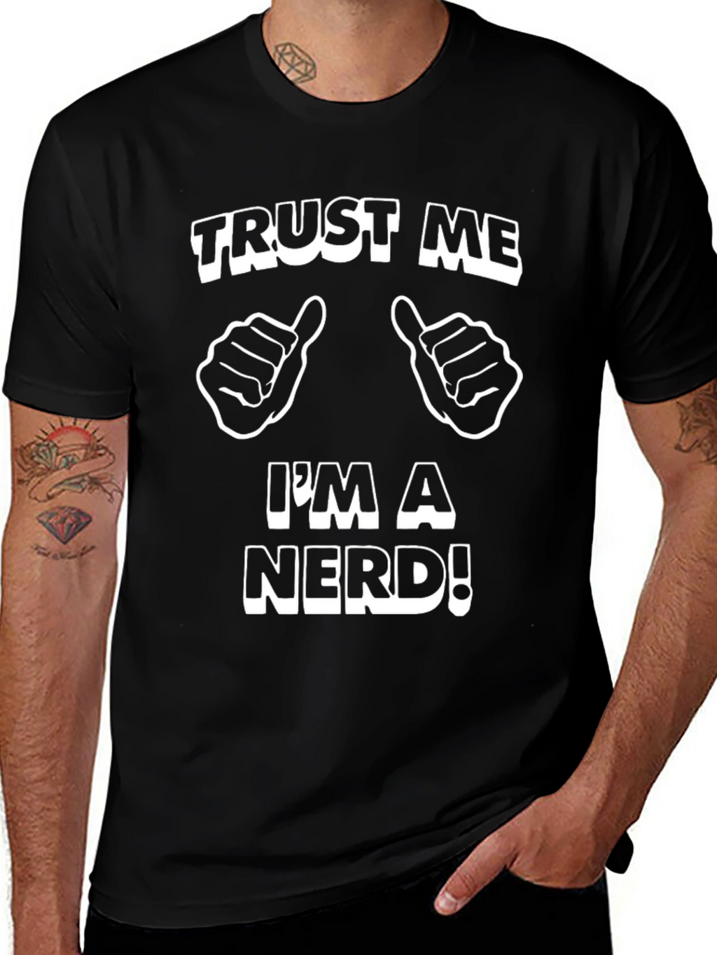 Trust Me Im A Nerd Graphic Tee