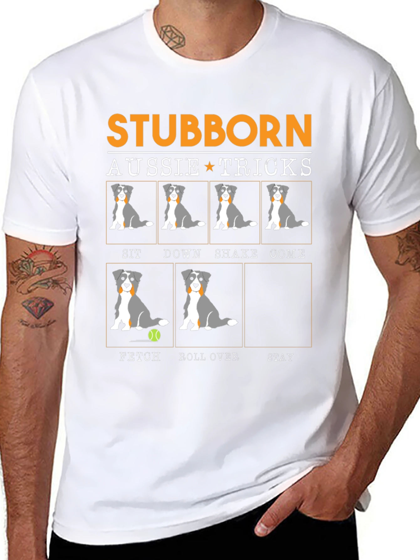 Stubborn Aussie Tricks T-Shirt