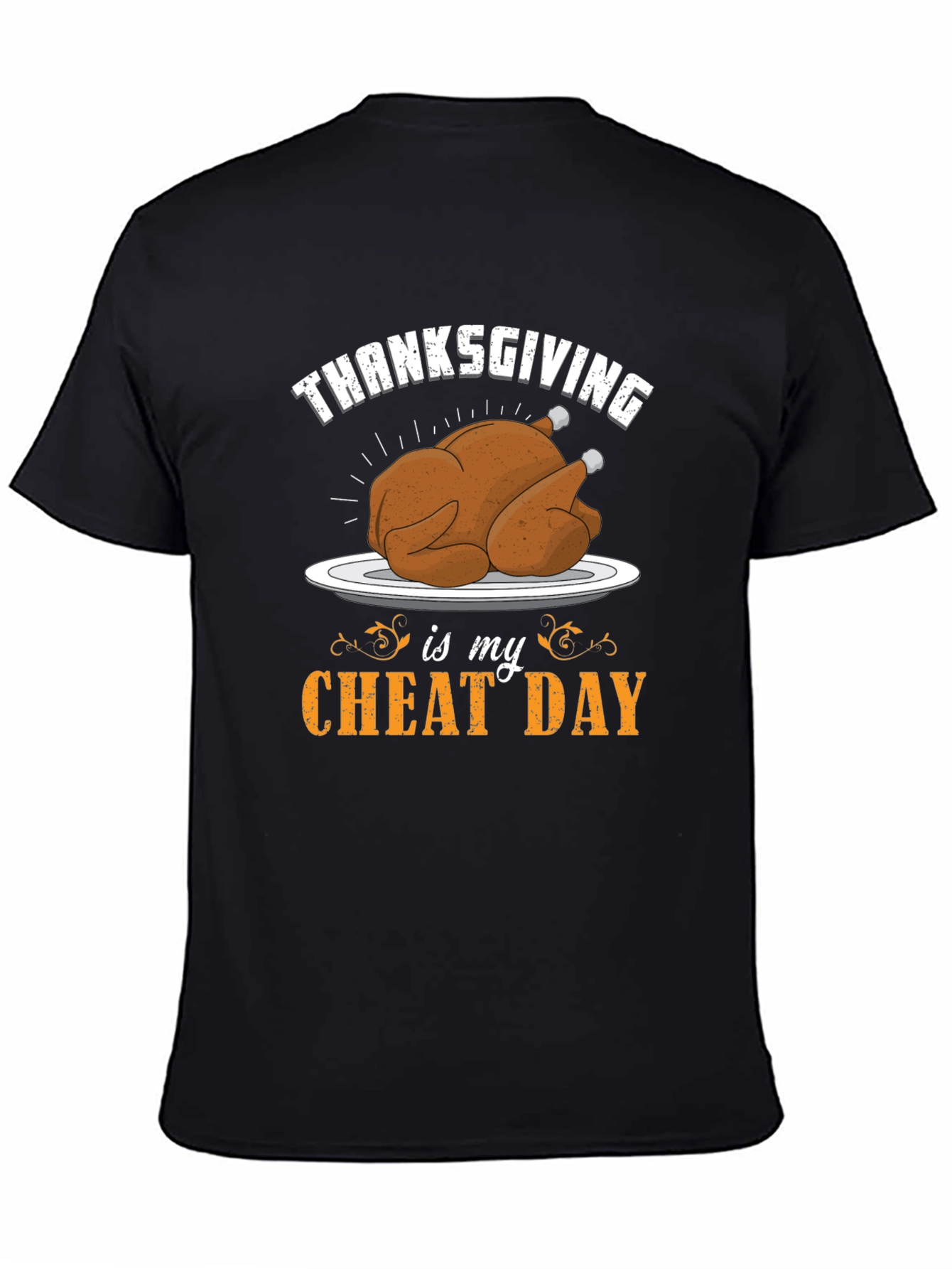 Thanksgiving Cheat Day Graphic T-Shirt