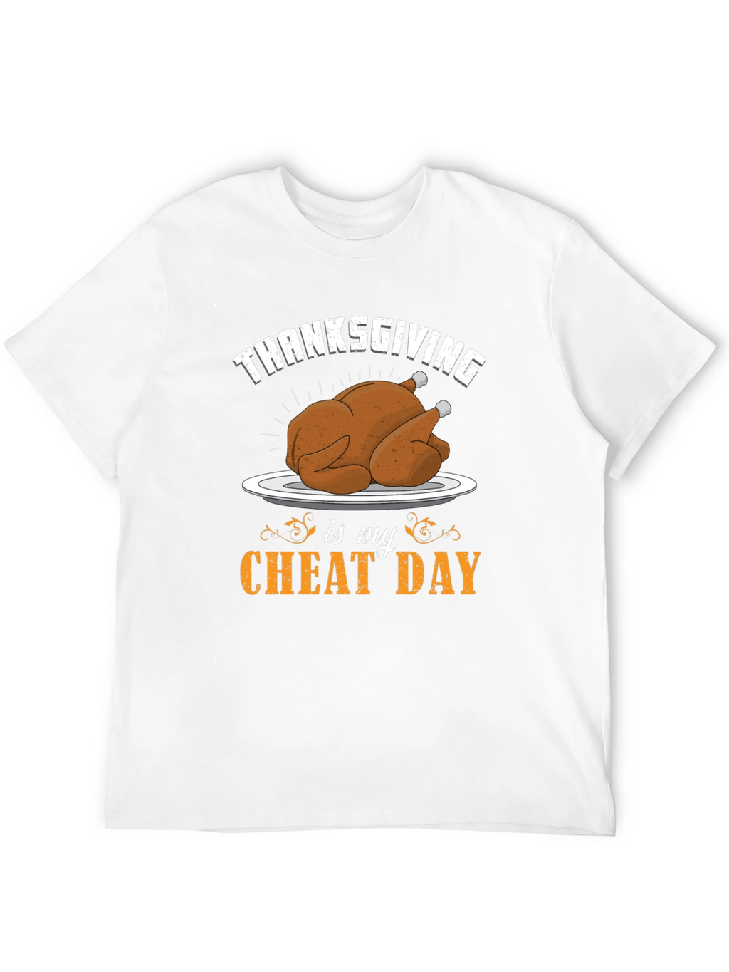 Thanksgiving Cheat Day Graphic T-Shirt