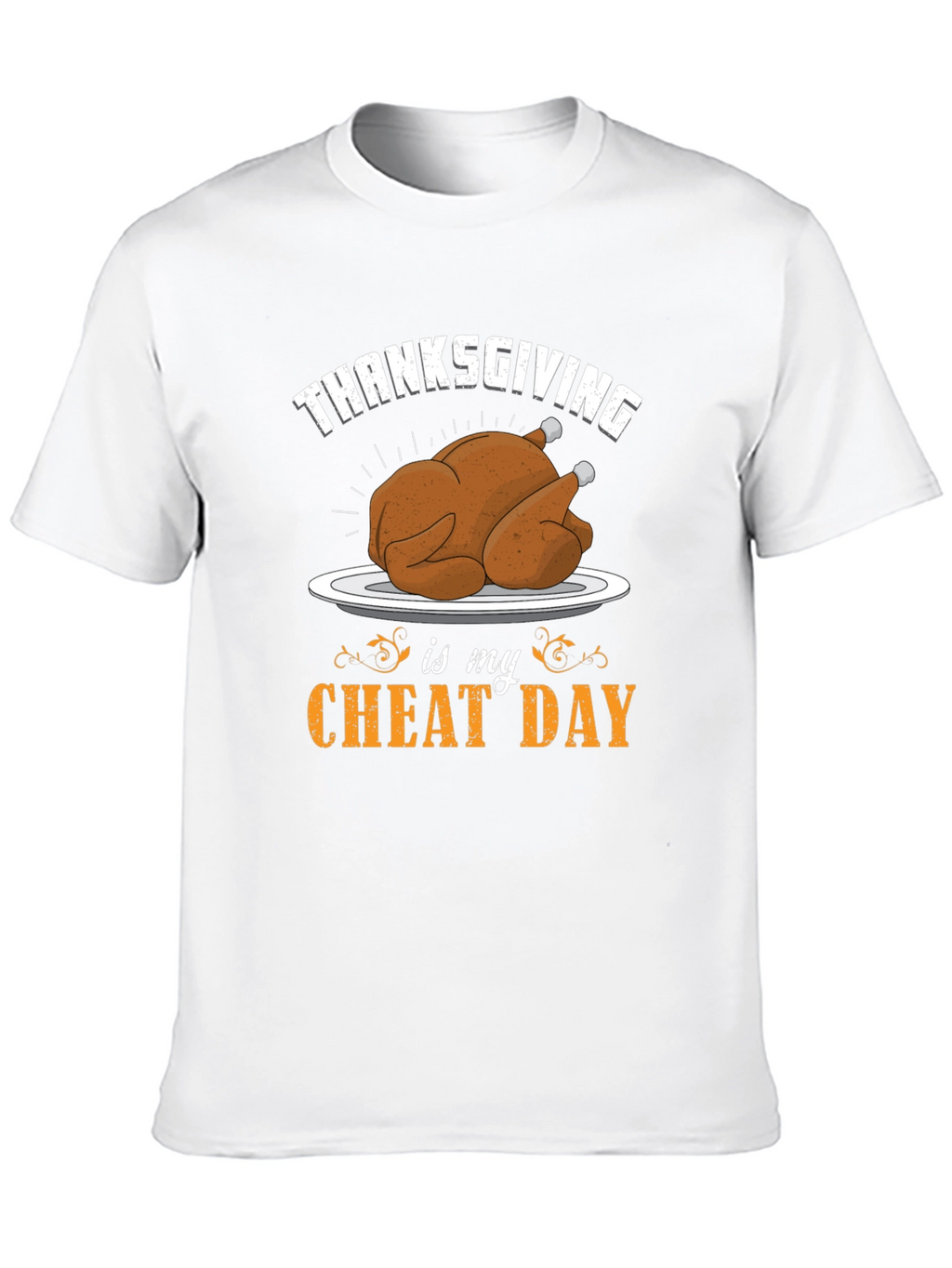 Thanksgiving Cheat Day Graphic T-Shirt