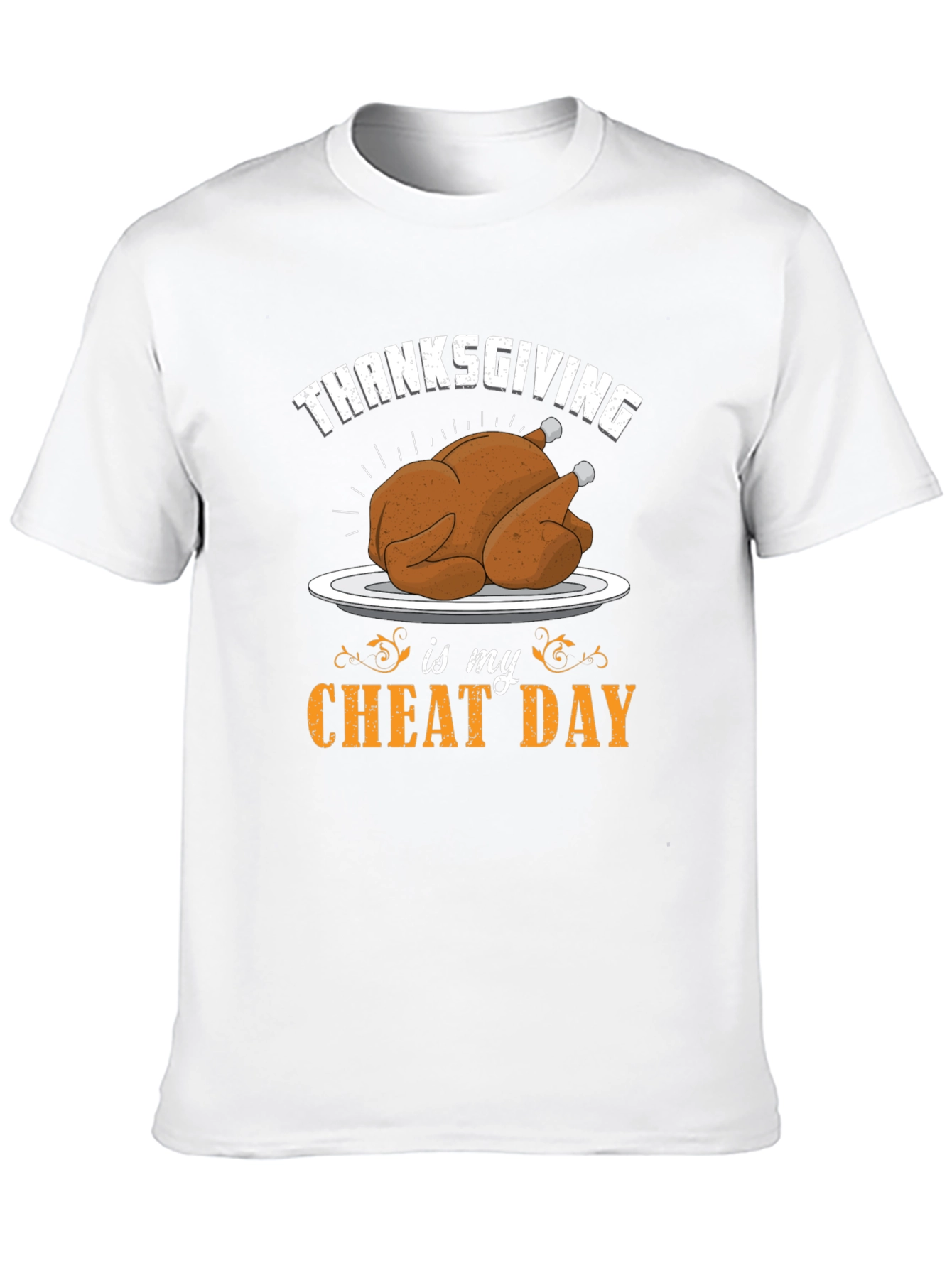 Thanksgiving Cheat Day Graphic T-Shirt