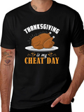 Thanksgiving Cheat Day Graphic T-Shirt