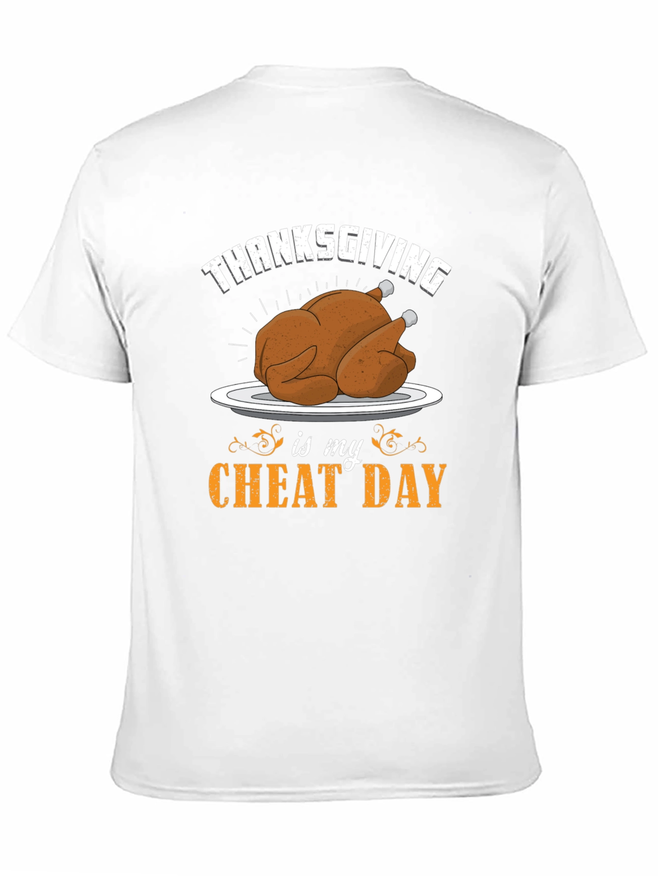 Thanksgiving Cheat Day Graphic T-Shirt
