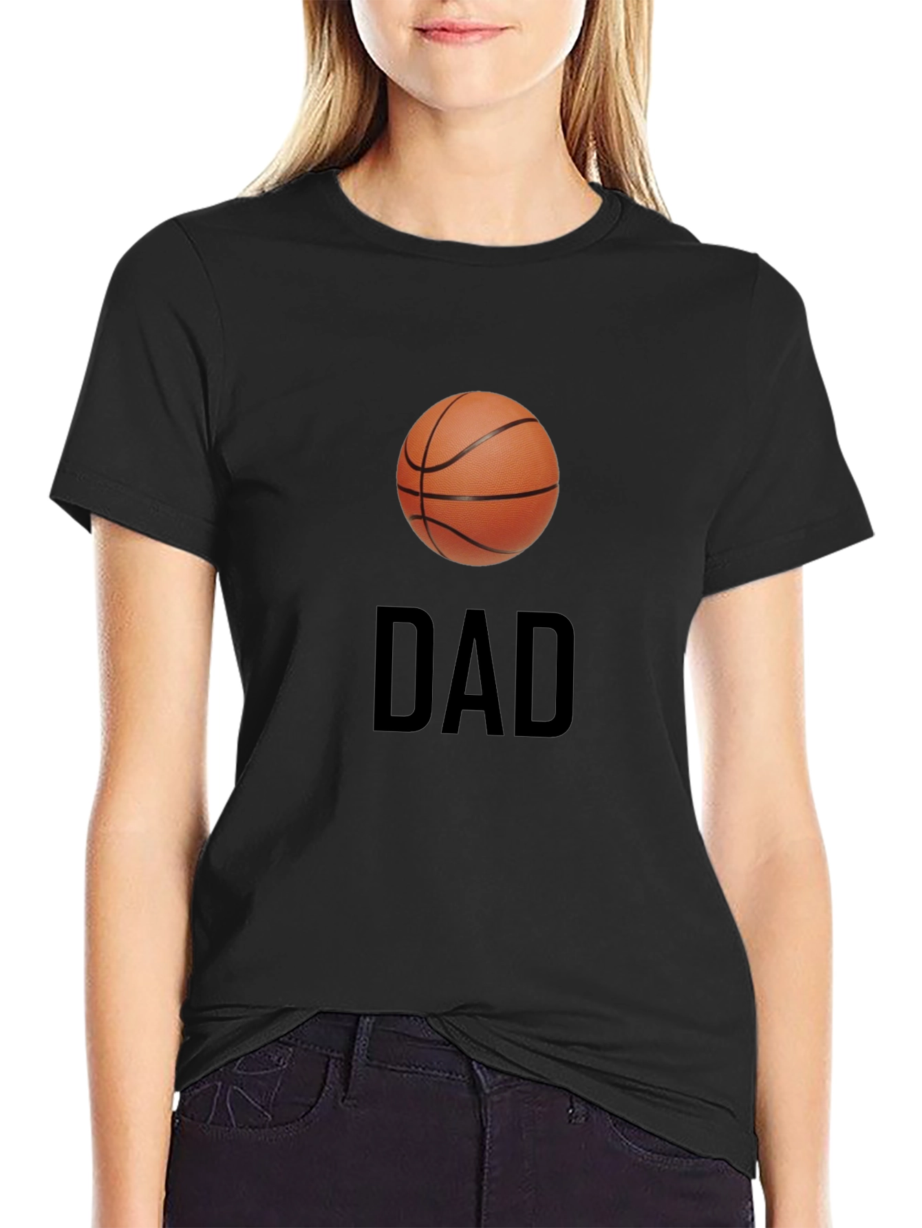 Basketball Dad T-Shirt - Sports Gift for Fathers Day