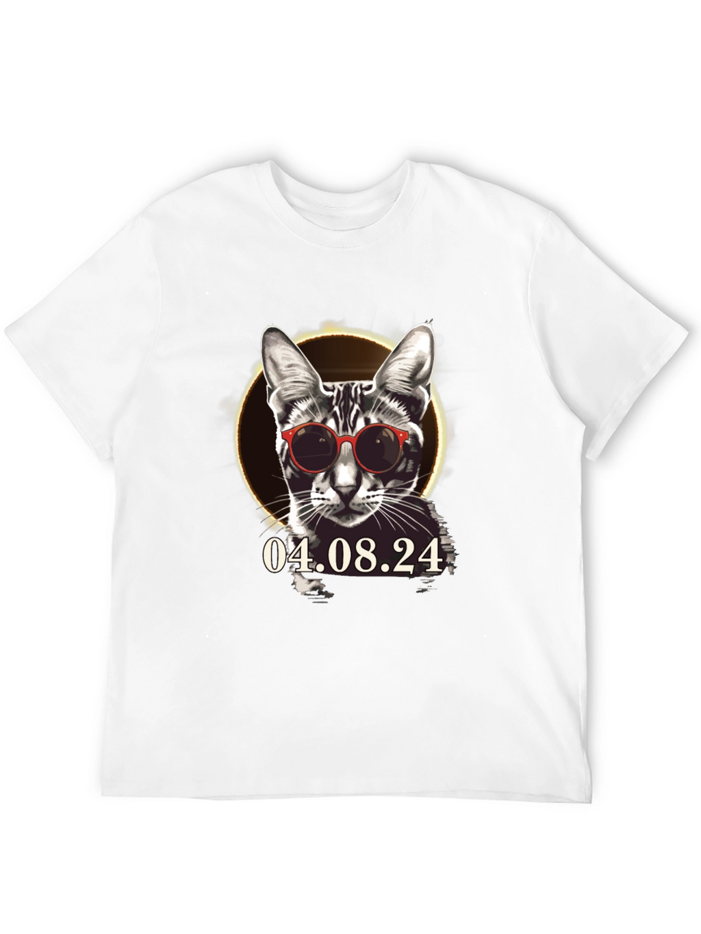 Cool Cat Eclipse 2024 T-Shirt