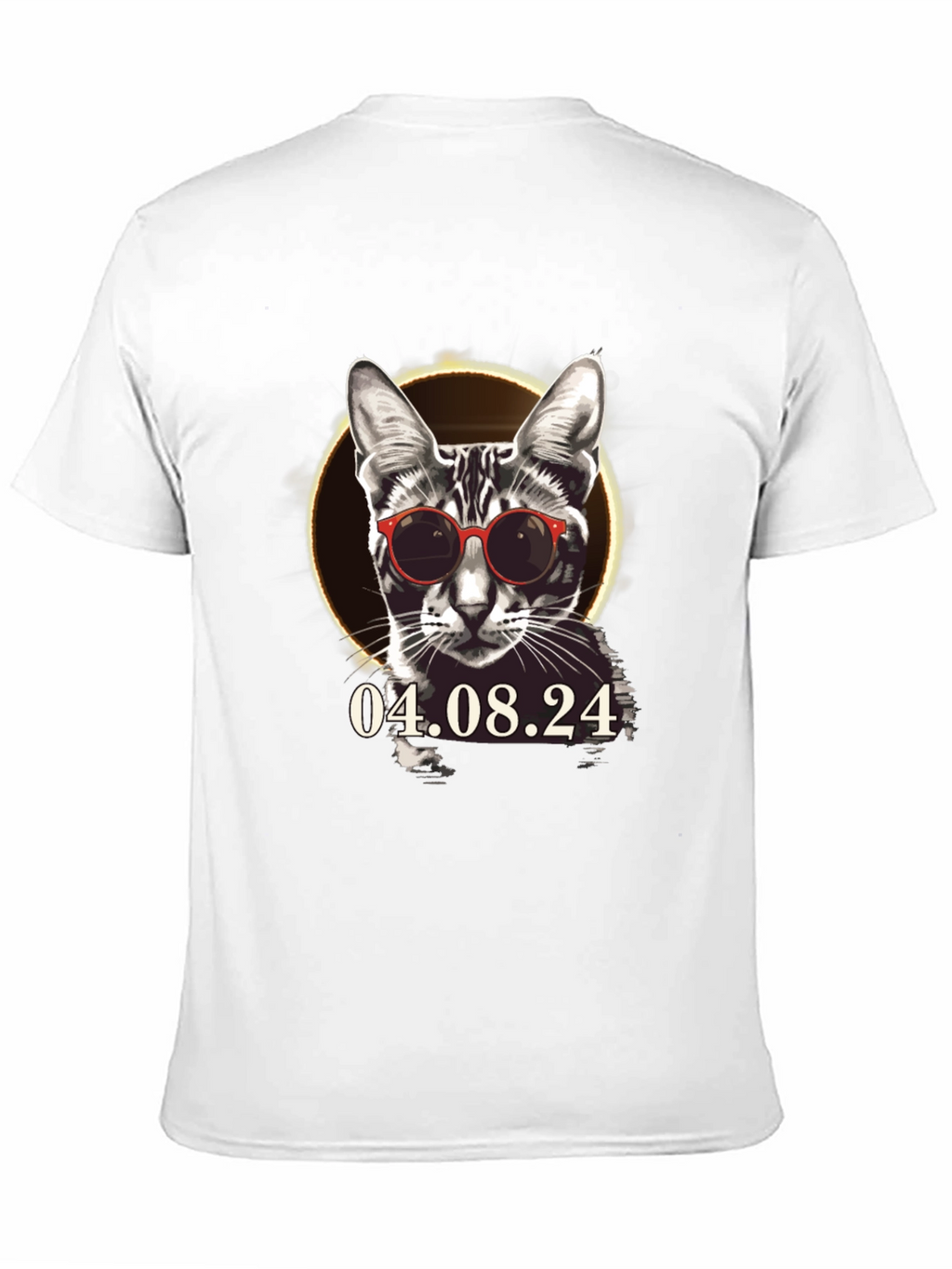 Cool Cat Eclipse 2024 T-Shirt