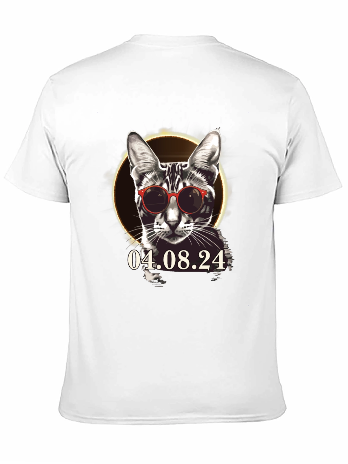 Cool Cat Eclipse 2024 T-Shirt