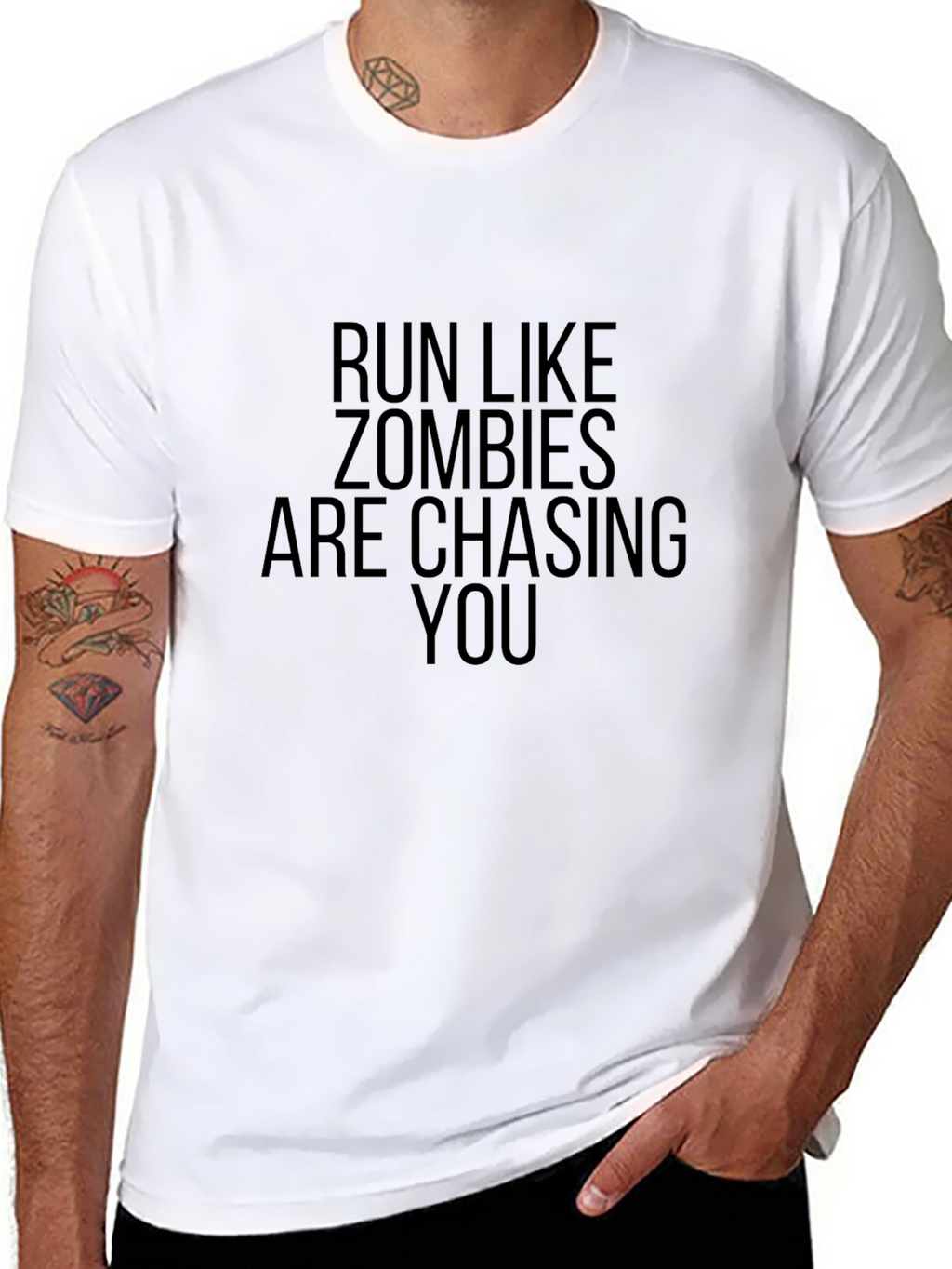 Run Like Zombies Are Chasing You T-Shirt