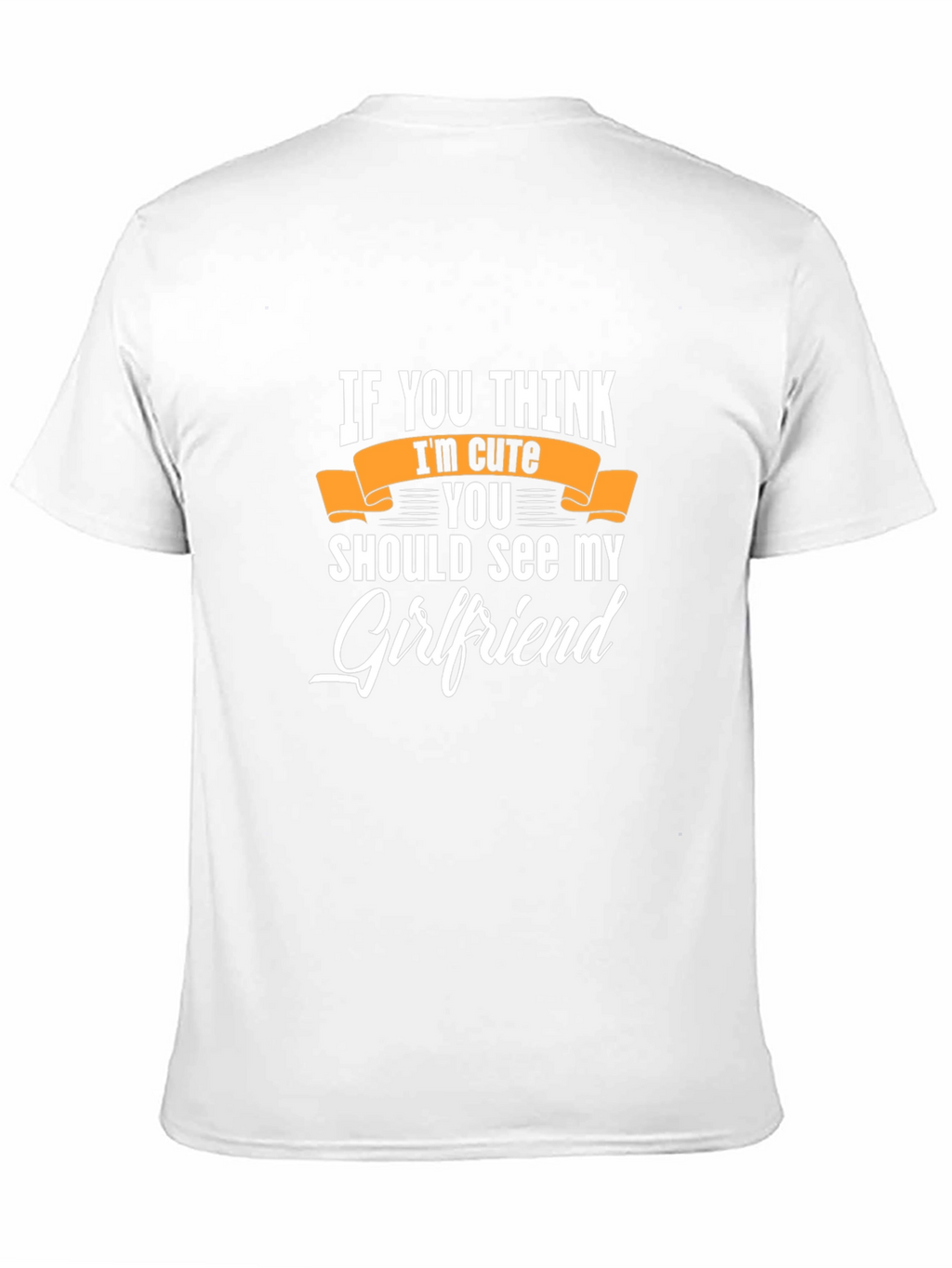 Cute Girlfriend Black Graphic Tee