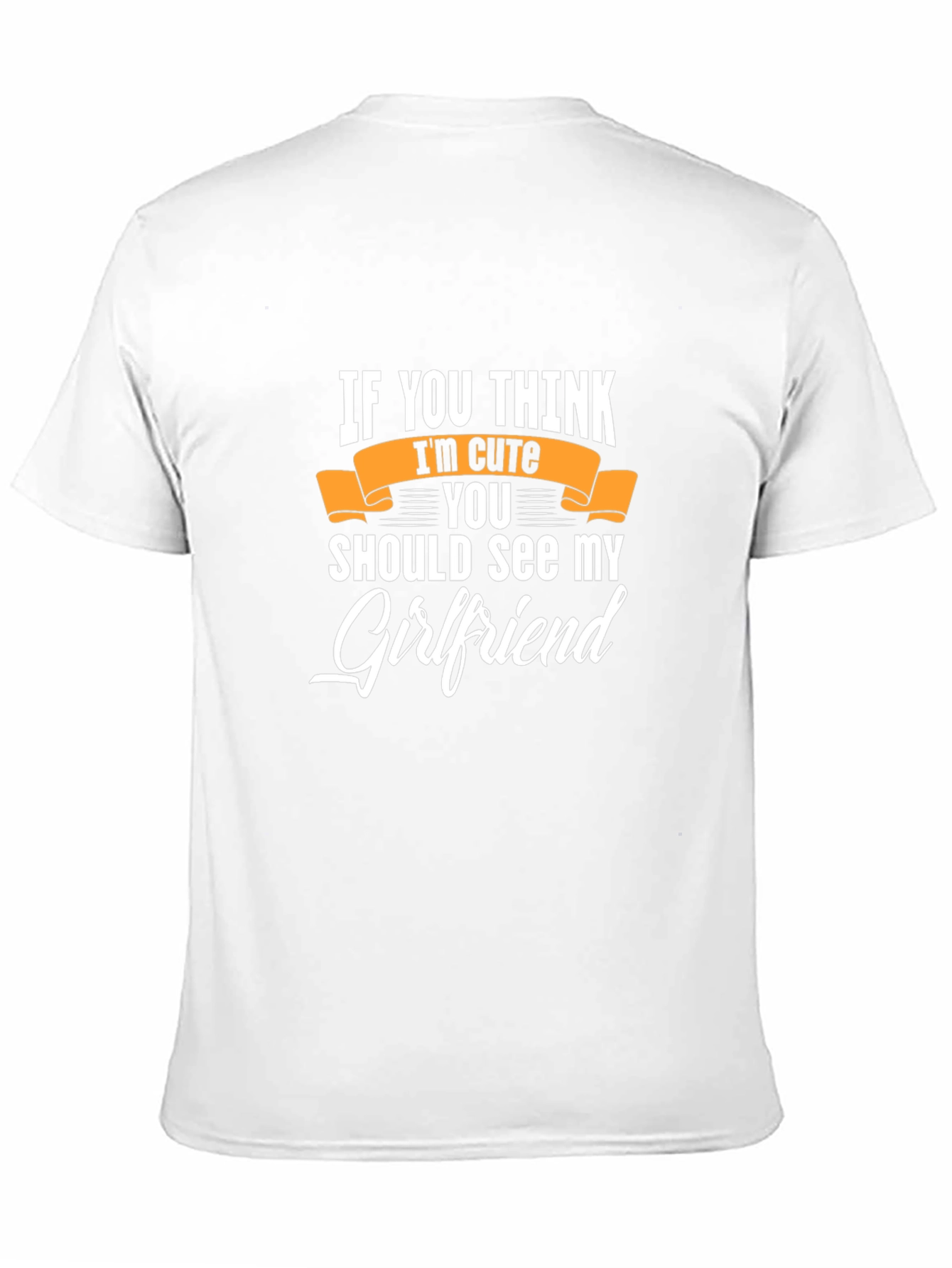 Cute Girlfriend Black Graphic Tee