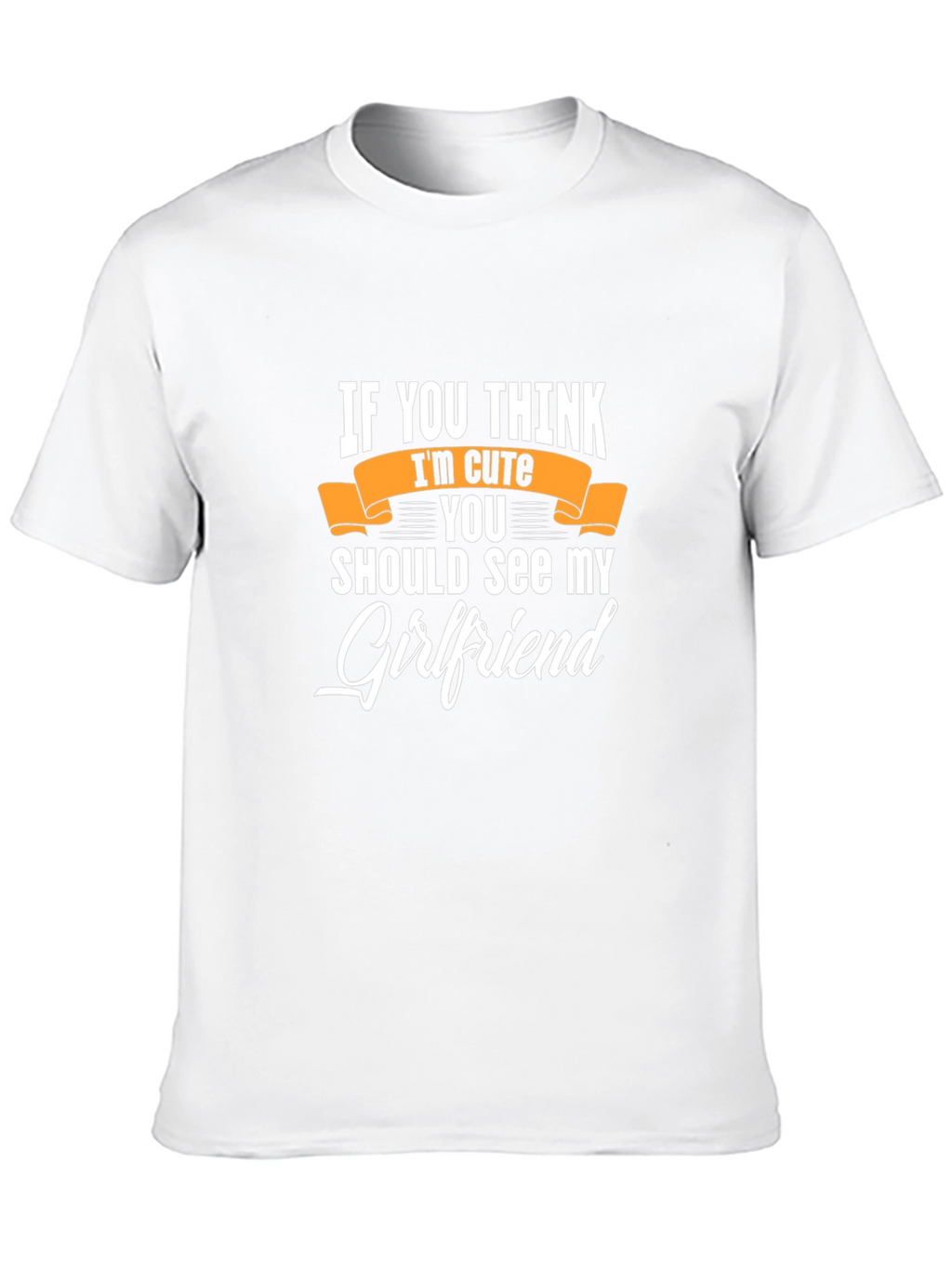 Cute Girlfriend Black Graphic Tee