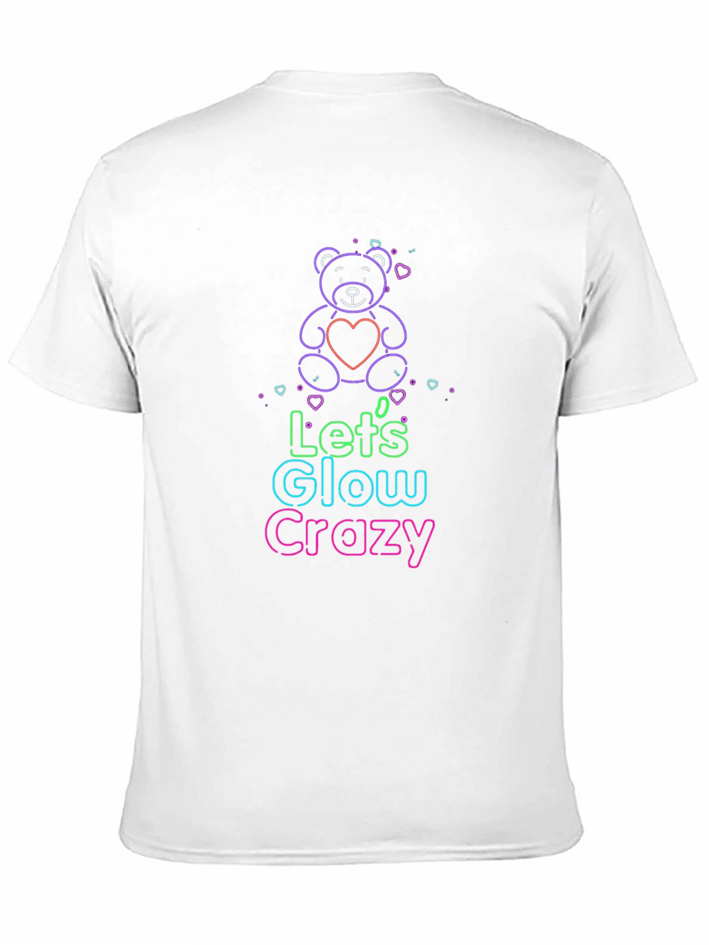 Glow Crazy Bear Graphic Tee