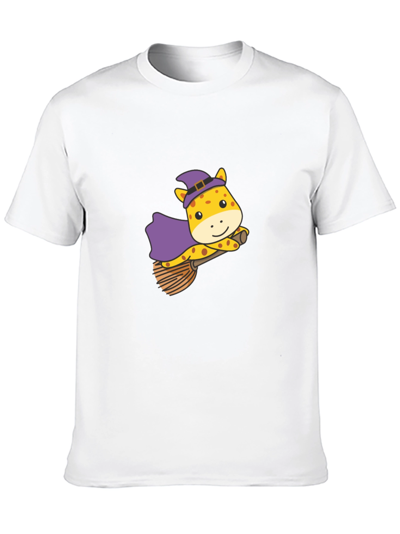 Giraffe Witch T-Shirt - Halloween Fun