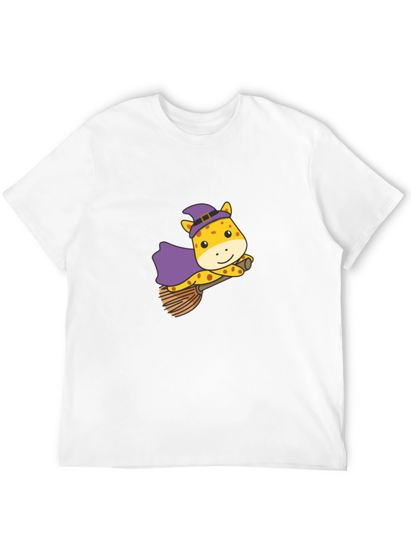 Giraffe Witch T-Shirt - Halloween Fun
