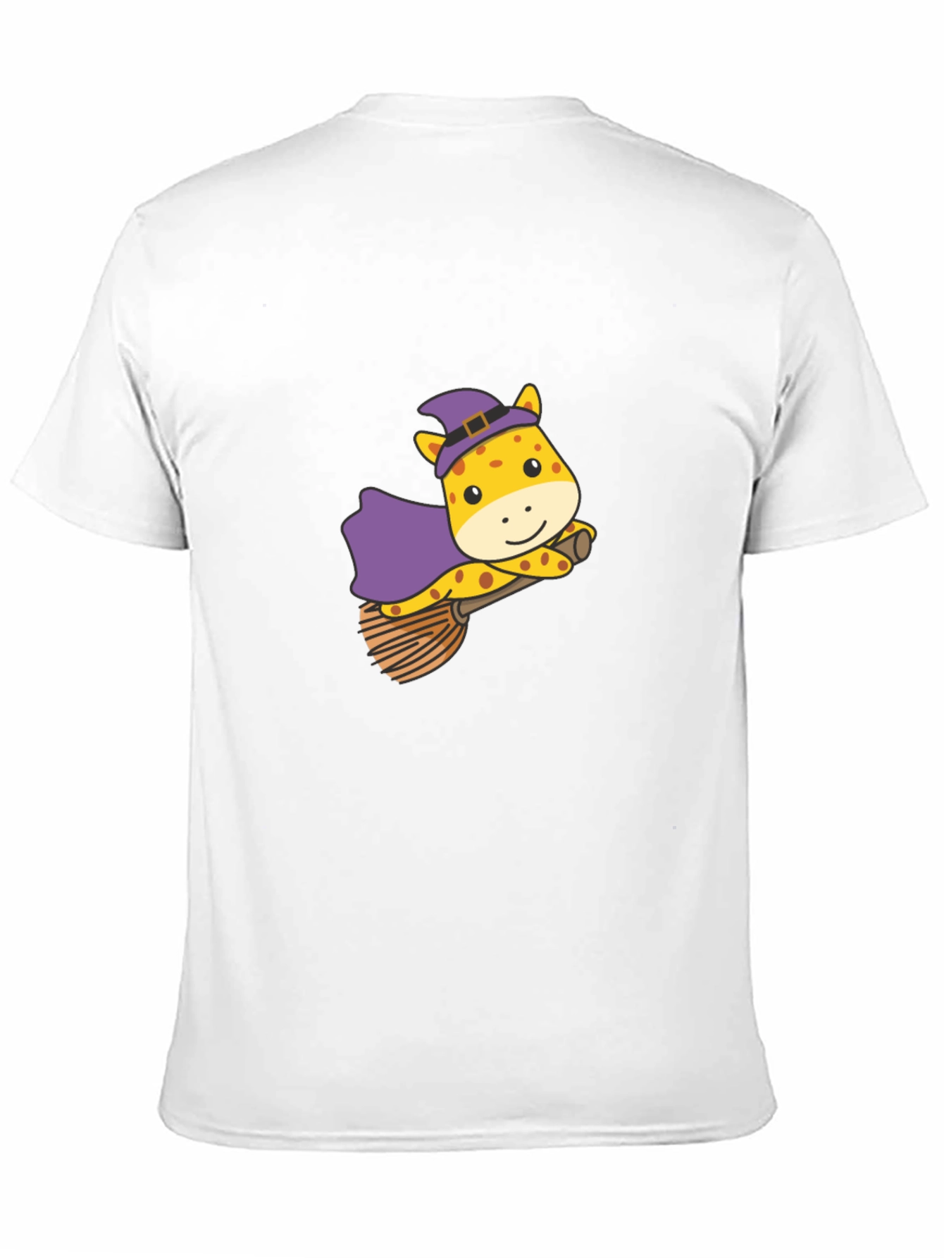 Giraffe Witch T-Shirt - Halloween Fun