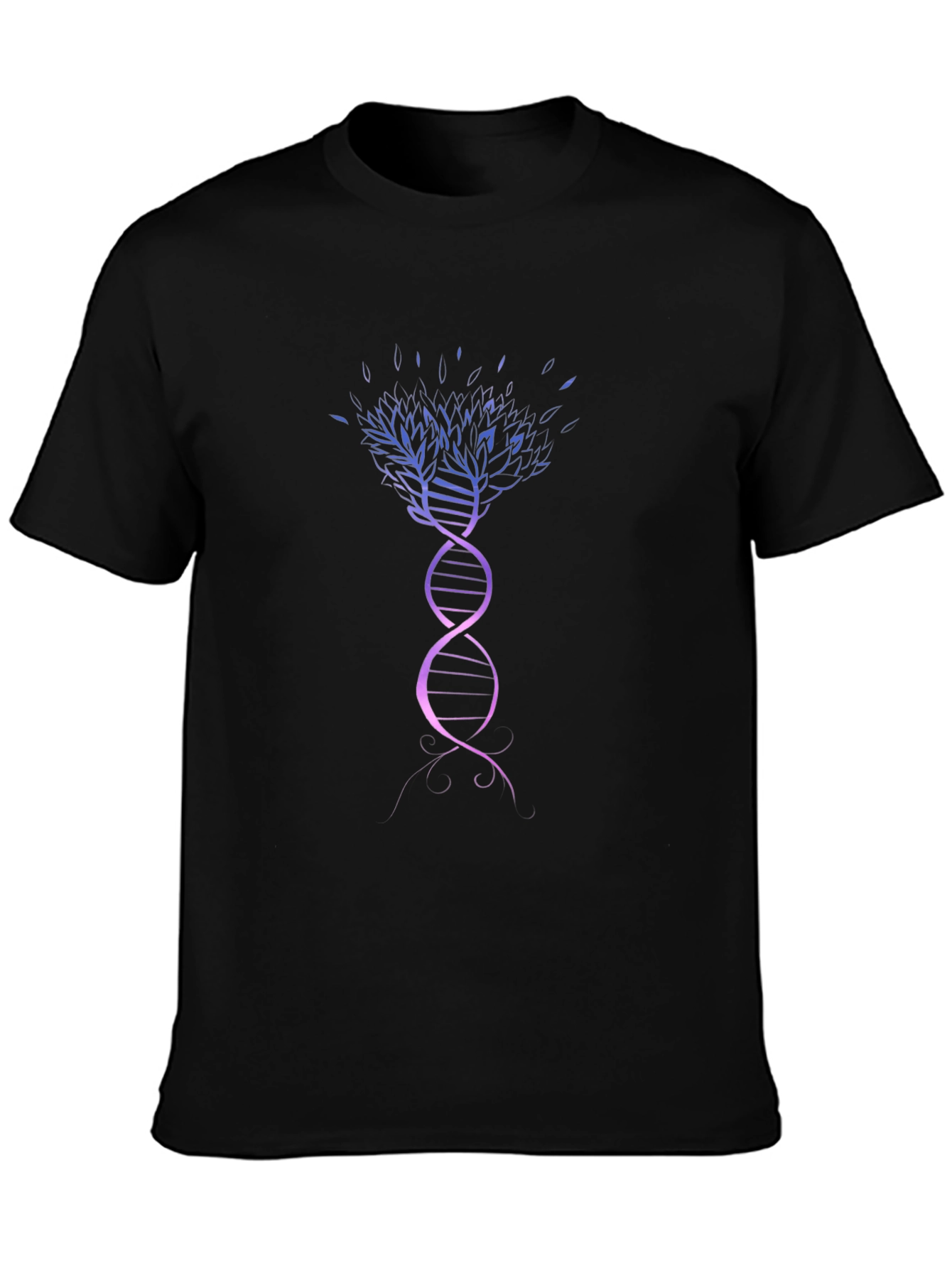 DNA Tree Graphic T-Shirt - Stylish Biology Tee