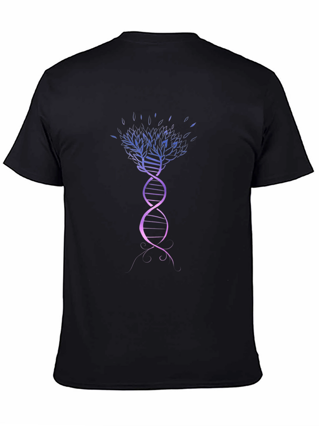 DNA Tree Graphic T-Shirt - Stylish Biology Tee