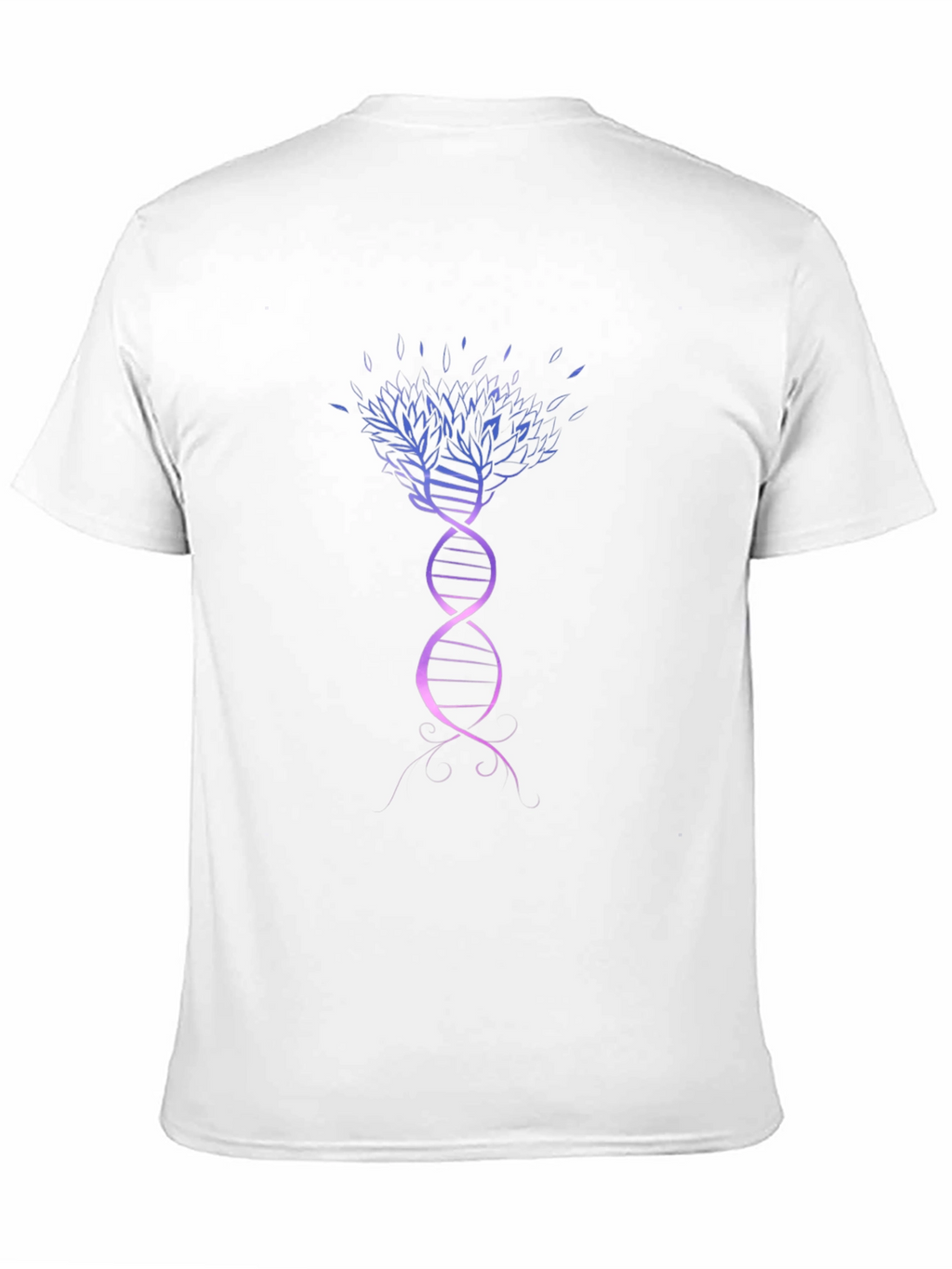 DNA Tree Graphic T-Shirt - Stylish Biology Tee
