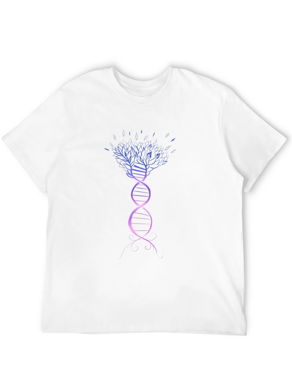 DNA Tree Graphic T-Shirt - Stylish Biology Tee