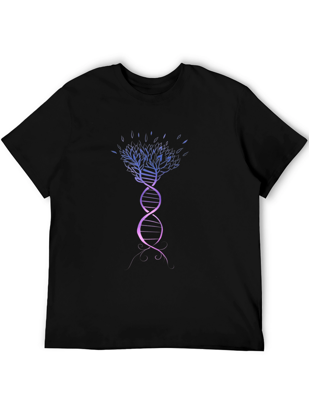 DNA Tree Graphic T-Shirt - Stylish Biology Tee